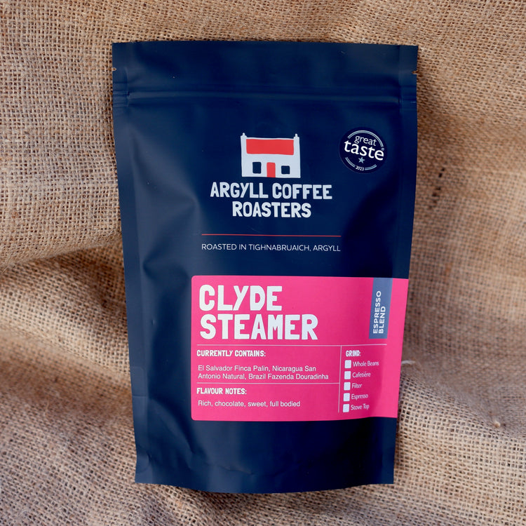 Clyde Steamer Espresso Blend Argyll Coffee Roasters