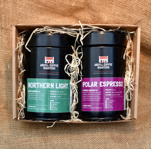 Northern Light + Polar Espresso Festive Duo Coffee Box Set